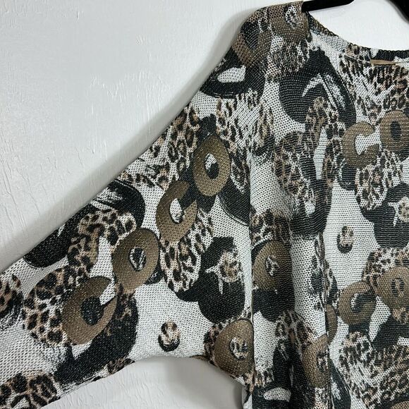 Free For Humanity Viscose Blend Crew Neck Pullover Sweater One Size - Picture 2 of 8